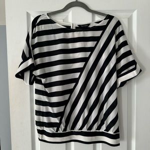 WHBM striped blouse